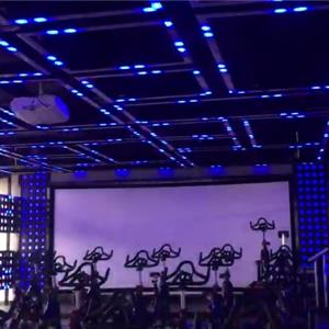 湖南天易壹号健身-单车房智能灯光|单车房音响选声际电声