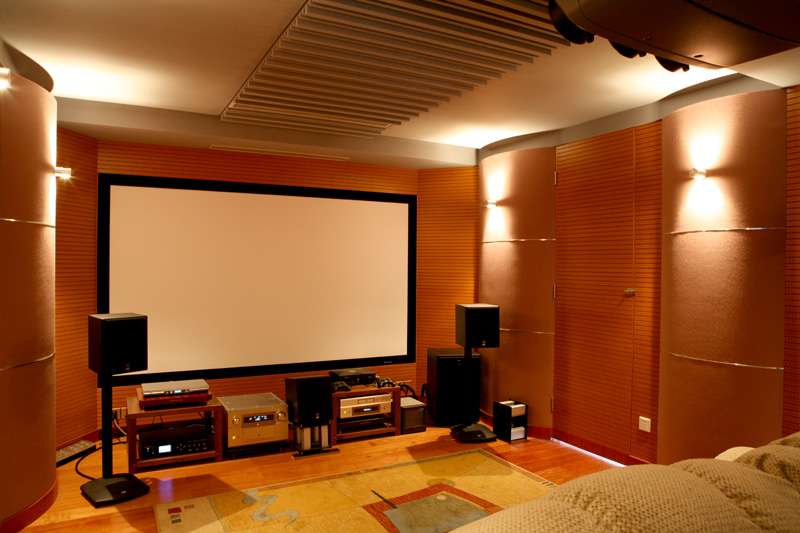 家庭影院KTV音响设备的安装方法